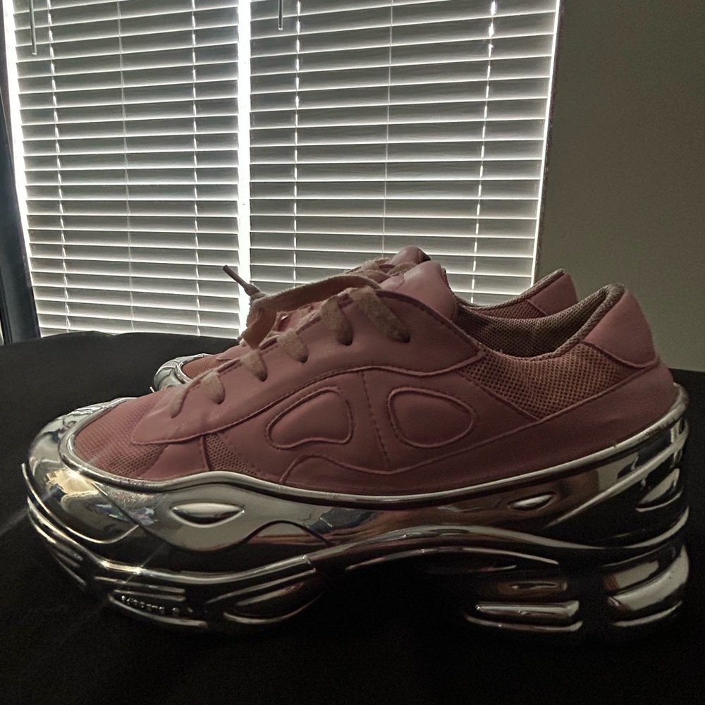Authentic Pink Raf Simons Shoes - Bold Designer Statement - Picture 2 of 6